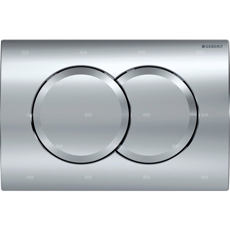 Przycisk uruchamiający Geberit Delta01, przedni, chrom błyszczący, okrągły