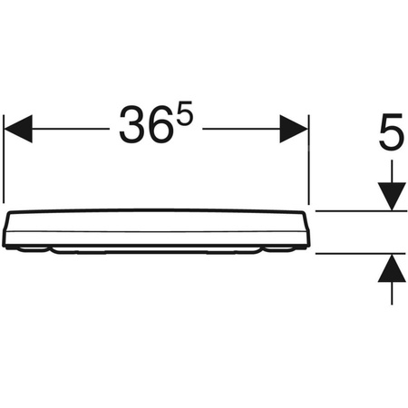 Deska sedesowa Geberit iCon, slim: Wolne opadanie=Tak, Zawiasy wypinane=Nie, Mocowanie=Od góry, Biały / Błyszczący