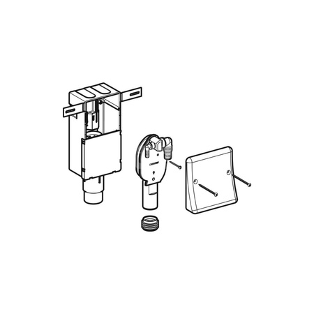 Syfon podtynkowy Geberit do urządzeń