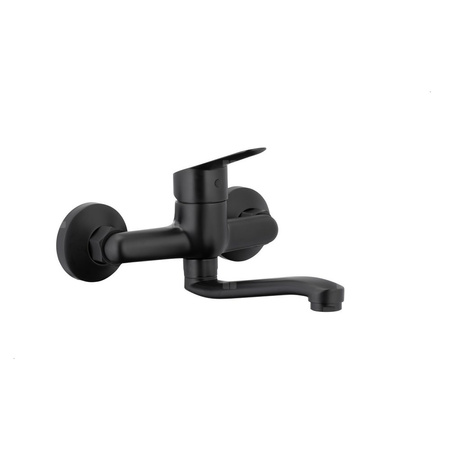 Bateria SPARC umywalkowa, ścienna, black