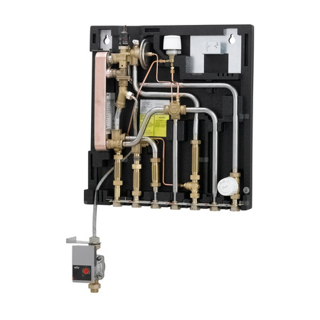 Danfoss EvoFlat MSS 1, w/bypass, w/1 CW meter, w/EPP front, w/HTC, w/circulation, w/safety valve, w/TWA 24V, w/ESMC, w/Danfoss Icon Expansion Module, 43kW