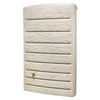 Zbiornik na wodę deszczową ExtraSlim Stone Decor, 400l, piaskowy z kranem Aqua Quick