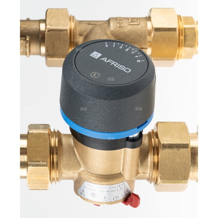 Grupa pompowa AFRISO BPS 906 AP GZ x GW 1'' x 3/4'', z pompą obiegową AFRISO APH 160 15-7/130 mm