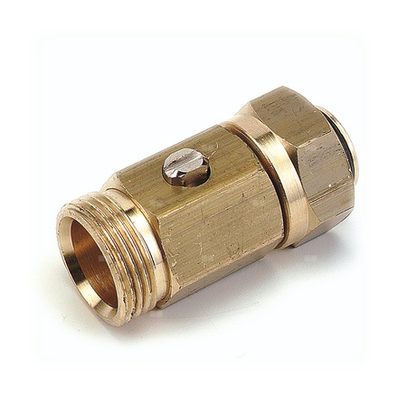 Zawór kulowy COMAP Odcinający obwód z nakrętką łącznikową 1/2'' GW x GZ