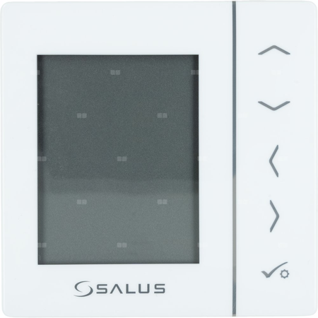 SALUS StartPack Standard - zestaw przewodowego sterowania ogrzewaniem podłogowym bez zarządzania przez Internet: KL06-M, PL07, 4 x VS30W.
