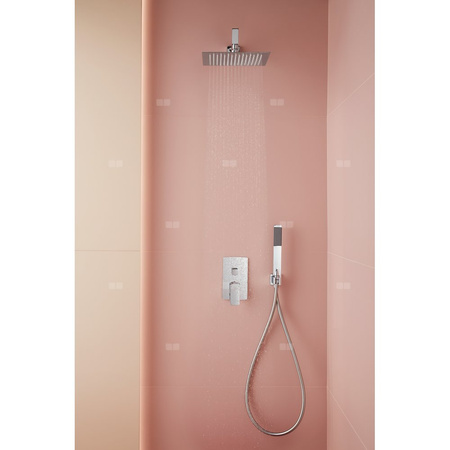 Zestaw natryskowy podtynkowy MOKAIT new (2021) z baterią 3 funkcyjną, chrom