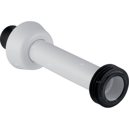 Króciec dopływowy do WC, biały-alpin