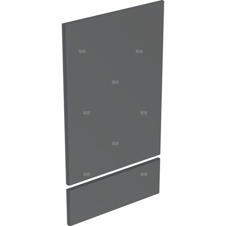 Zestaw drzwi do szafki z lustrem GEBERIT, kol. lava matowy szer.550 mm