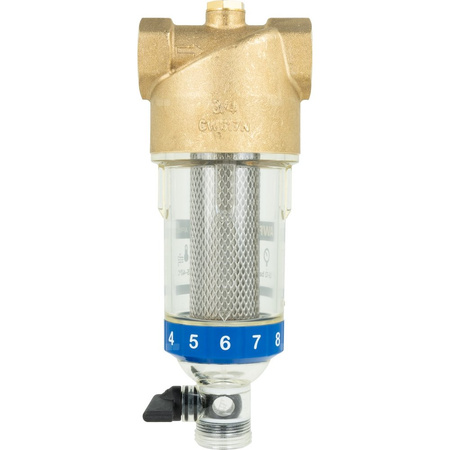 Filtr do wody AWF 120 z płukaniem ręcznym, GW G3/4''