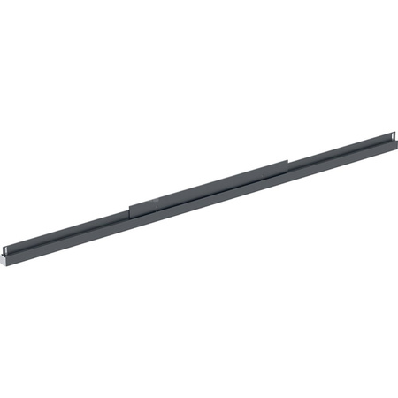 Dolna listwa oświetleniowa Geberit Option Plus do podświetlanego lustra: B=75cm, Czarny mat