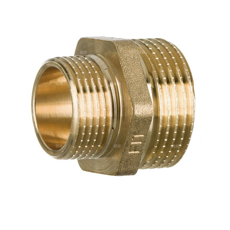 Nypel redukcyjny FITTING STANDARD mosiądz 1'' x 1/2'' (GZ)