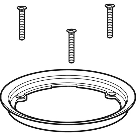 Podkładka zaworowa Geberit kompletna, do syfonu brodzikowego d90 Setaplano