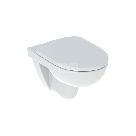 Deska sedesowa Geberit Selnova, mocowanie od dołu: Wolne opadanie=Nie, Zawiasy wypinane=Nie, Mocowanie=Od dołu, Biały / Błyszczący