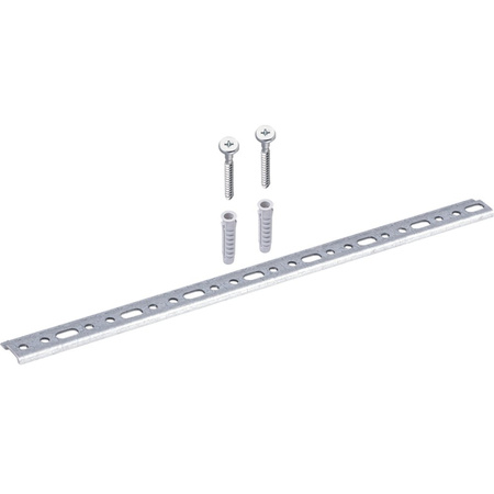 Elementy mocujące Geberit iCon do niskiej szafki bocznej i górnej szafki, z jednymi drzwiami