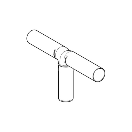 Zaślepka ochronna Geberit Silent-PP d46 46x19 żółta