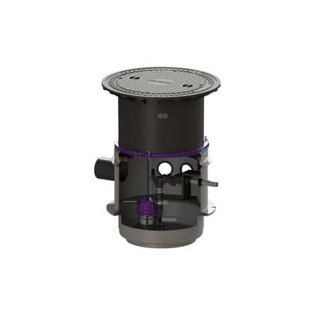 Przepompownia Aqualift F Duo LW600, TPF1000, Tronic Kl.B,T3