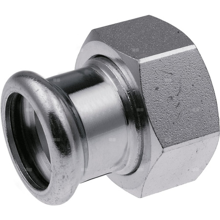 Półśrubunek z płaskim uszczelnieniem GW Steel - 28 G1 1/4"