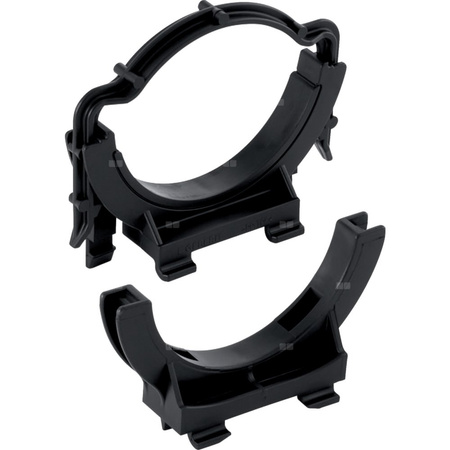 Uchwyt rurowy Geberit do kolana odpływowego do WC, odstęp między mocowaniami 88 mm