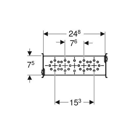 Uchwyt mocujący Geberit