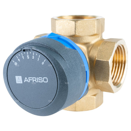 Zawór obrotowy czterodrogowy AFRISO ARV 484 ProClick, mieszający, DN 25