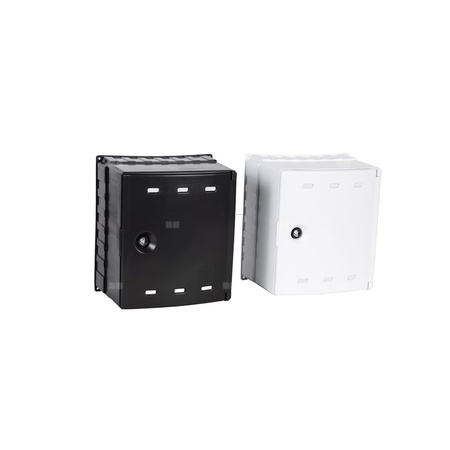 Skrzynka gazowa na zawór, 300x340x200, naścienna, z tworzywa - biała