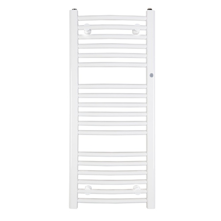 Grzejnik drabinkowy INSTAL-PROJEKT OMEGA R, wym. 1402 x 500 mm, kolor biały/white silk, moc 645W