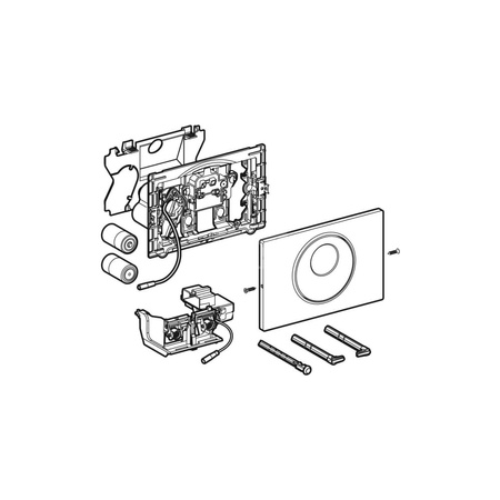 Podnośnik elektroniczny Geberit, do spłuczki podtynkowej Sigma 12 cm (do roku produkcji 2022)