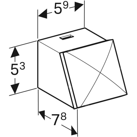 Element gniazdka elektrycznego Geberit z przyłączem USB: Typ wtyczki=CEE 7/16, Antracytowy