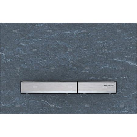 Przycisk uruchamiający Geberit Sigma50, przedni, slate, prostokątny