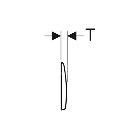 Zestaw popychaczy do przycisku uruchamiającego Geberit