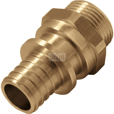 Złączka mosiężna GZ Push - 18x2.0 G1/2"