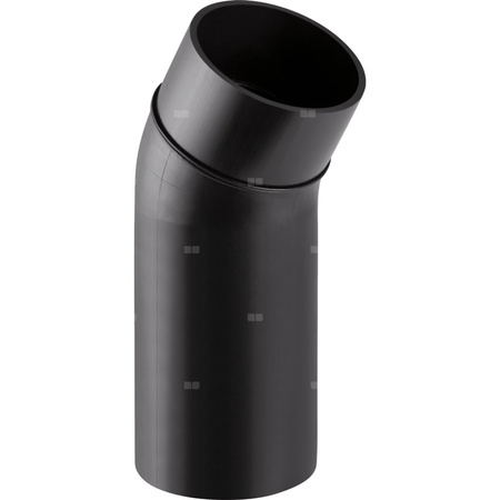 Kolano 30' GEBERIT HDPE, PE / polietylen, 160 mm, DN 150 x 160 mm x DN 150 (króciec)