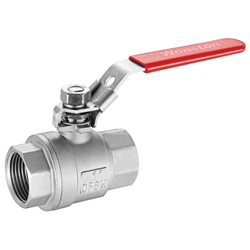 Kurek kulowy ze stali nierdzewnej TEMP. MAX 150 st.C Pełnoprzelotowe ART. 02T8 DN 1 1/2