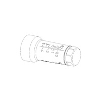TECEfloor szklanka przepływomierza 02-5,0 l/min