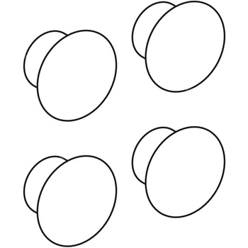 Zestaw zaślepek Keramag do wysokiej szafki (4 szt.)