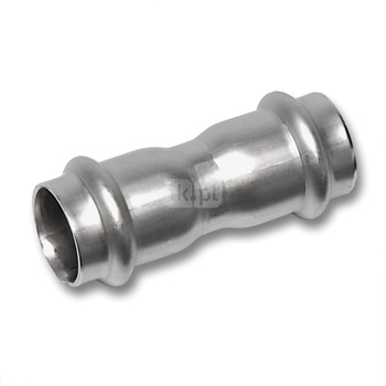 Mufa SANHA NiroSan Press, stal nierdzewna, 88,9 mm (zw x zw)