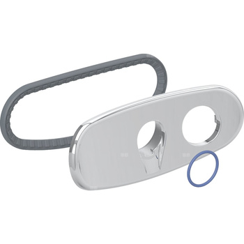 Pokrywa z zestawem uszczelek, do Geberit AquaClean 8000plus: Chrom błyszczący