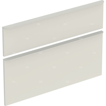 Zestaw frontów szuflad do szafki pod umywalkę GEBERIT, kol. sand wysoki połysk szer.900 mm