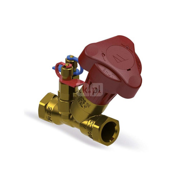 Zawór równoważący gwintowany z króćcami pomiarowymi VALVOLA BILANC.ORIF.FISSO FIL. DN32 