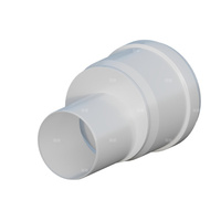 PP złączka redukcyjna mimośrodowa DN125/200mm z uszczelką [EPDM]