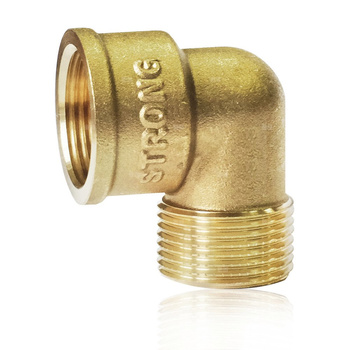 Kolano GW GZ mosiężne STRONG 6/4''