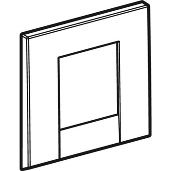 Płytka przykrywająca Geberit Bolero: Chrom błyszczący