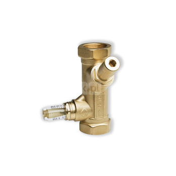 Zawór równoważący z przepływomierzem DN 25 Kvs 5,5 WattFlow 5-50 L/min 1"I