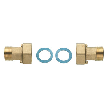 Zestaw przyłączeniowy 120 st.C - R 1/2" x G 3/4B 