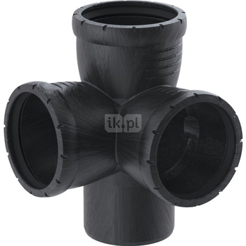 Czwórnik narożny Geberit Silent-Pro 87.5 st. d90