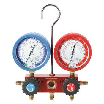 2-drożny monterski zestaw do R22, R134a, R407C