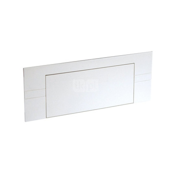 Automatyczna płaska szufelka FlyVac do zabudowy w cokole szafki kuchennej biała