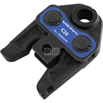 Szczęki zaciskowe o profilu "C" KAN-therm ultraPRESS - 26