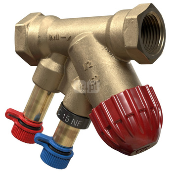 Zawór równoważący TA (IMI HYDRONIC) TBV-C NF ametal Gwint wewnętrzny x Gwint wewnętrzny DN 15, max. 120'C
