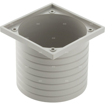 Kanał wlotowy Geberit z PP, z możliwością skrócenia: Szary granit